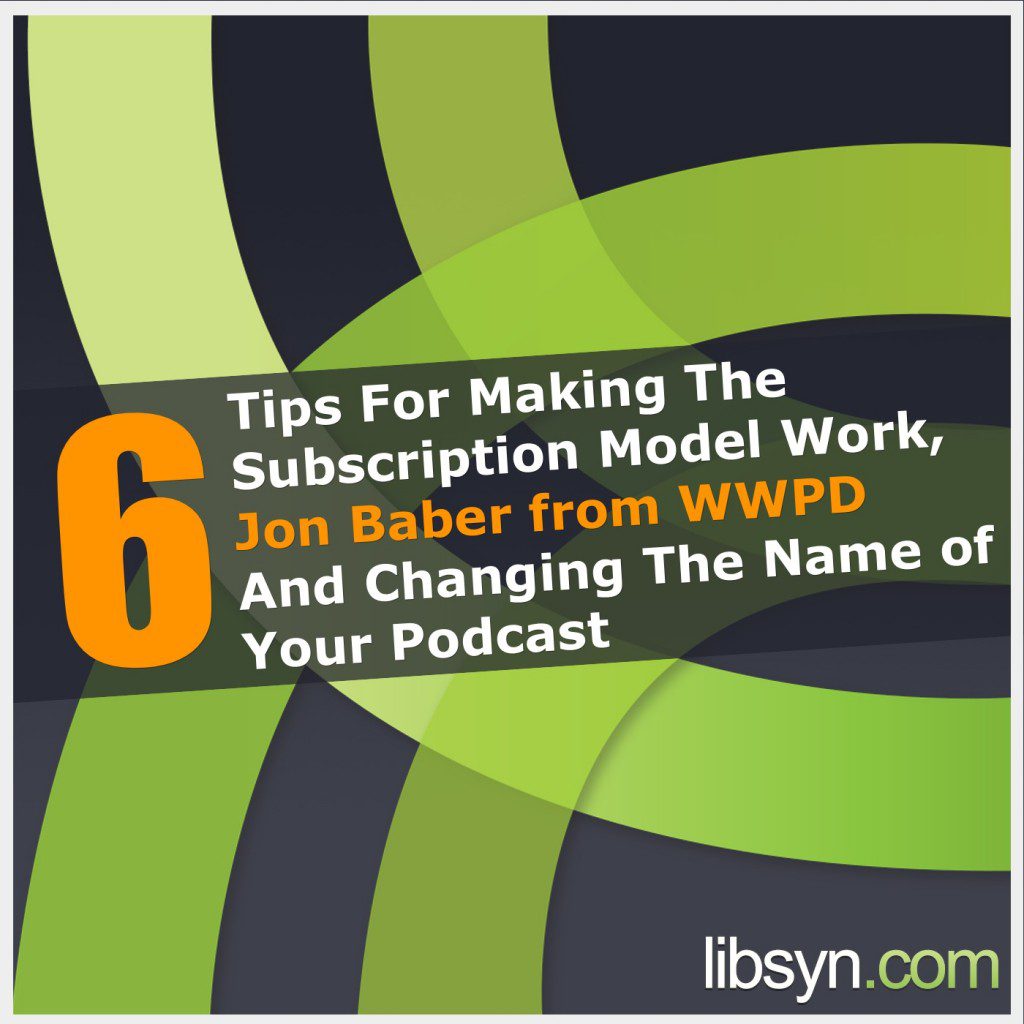 listen to the coolest podcast to keep you podcasting