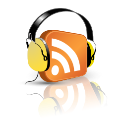 Podcast or podcasting icon