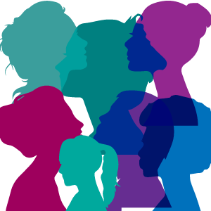 Silhouettes of Women image
