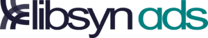 Libsyn Ads text logo in green and black