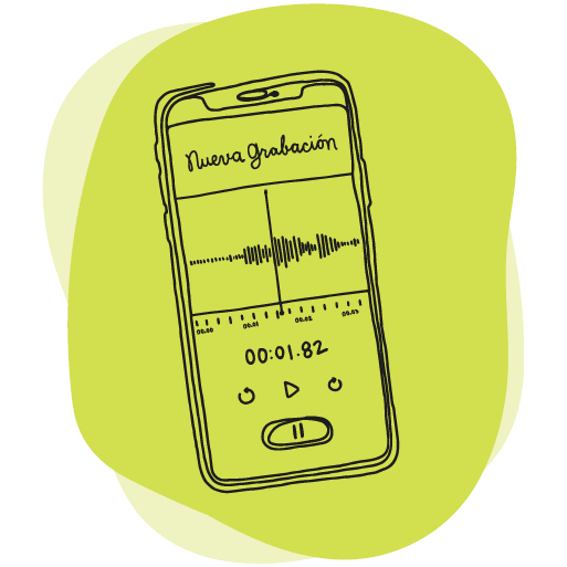 budget-podcasting-with-a-cell-phone - Official Libsyn Blog Cartoon drawing of a cell phone