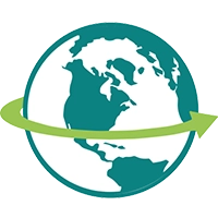 Icon of Globe with arrow